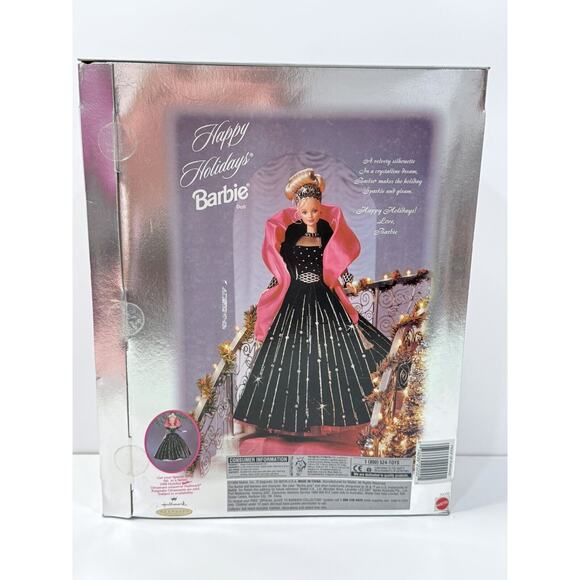 1998 MATTEL BARBIE DOLL HAPPY HOLIDAYS SPECIAL EDITION 20200 - NOS SEALED! - Picture 5 of 7